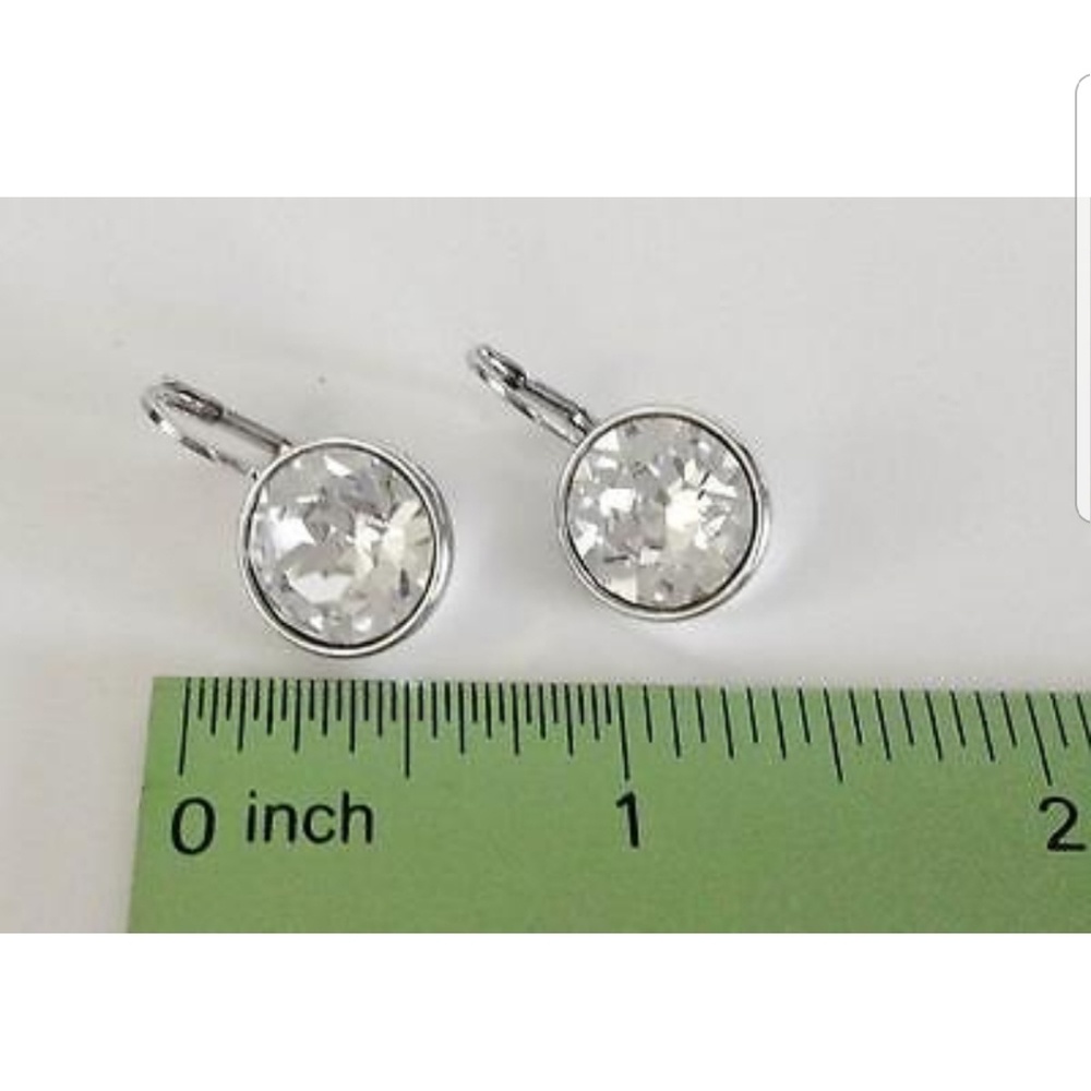 BOHO Swarovski Element Bella Clear Earrings - Picture 4 of 4